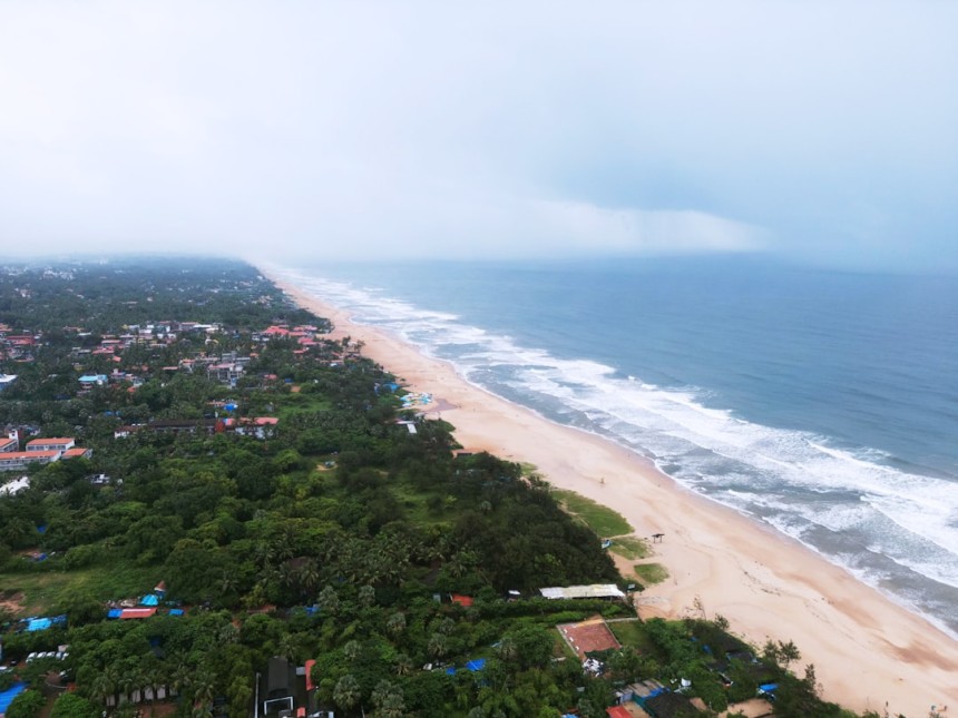 Plage de Calangute à Goa