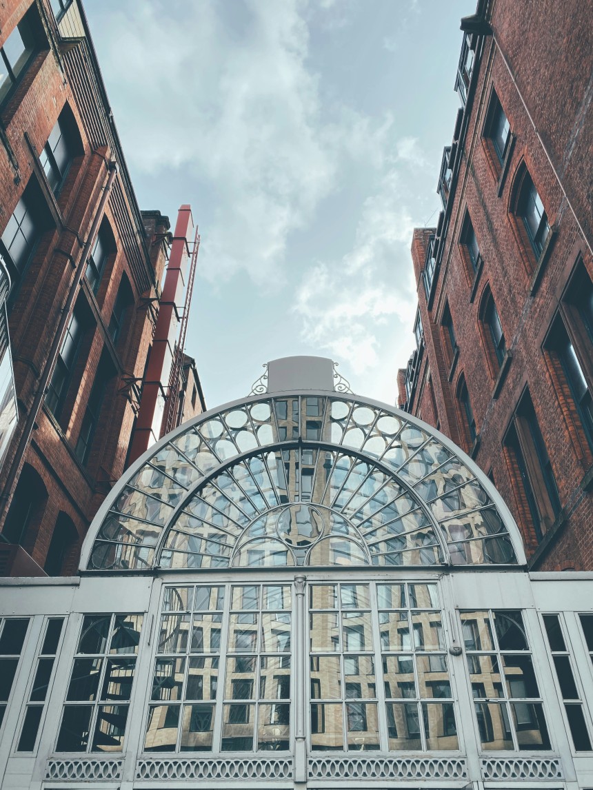 Vue panoramique de Manchester