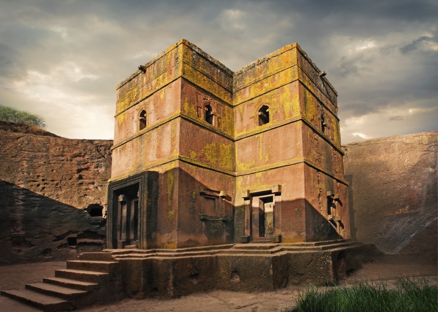 Église de Saint-Georges à Lalibela