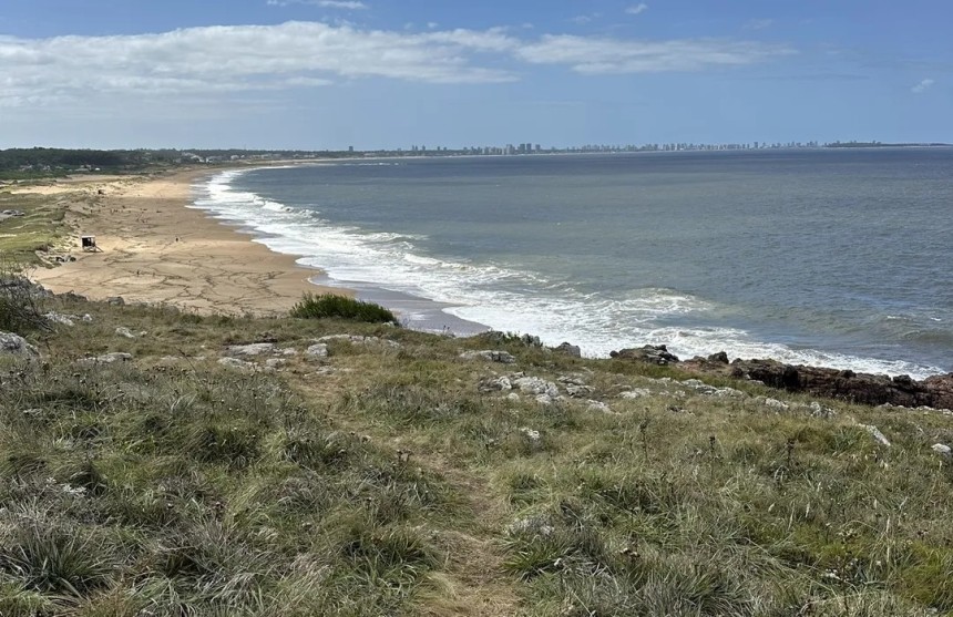 Plage de la rivière Uruguay à Paysandú