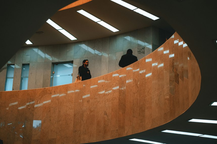 Intérieur du musée d'art moderne de Mexico