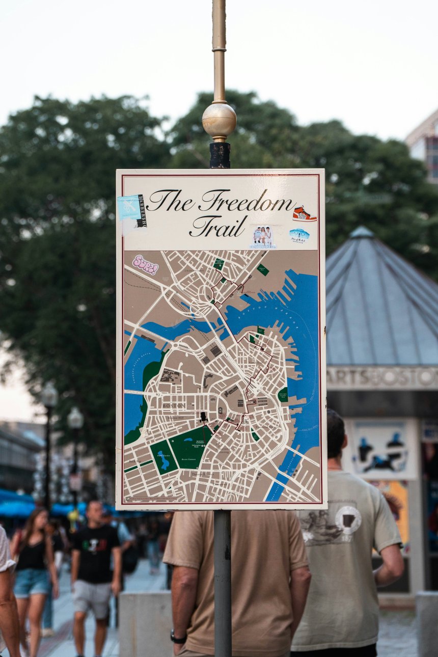 Le Freedom Trail, sentier historique de Boston