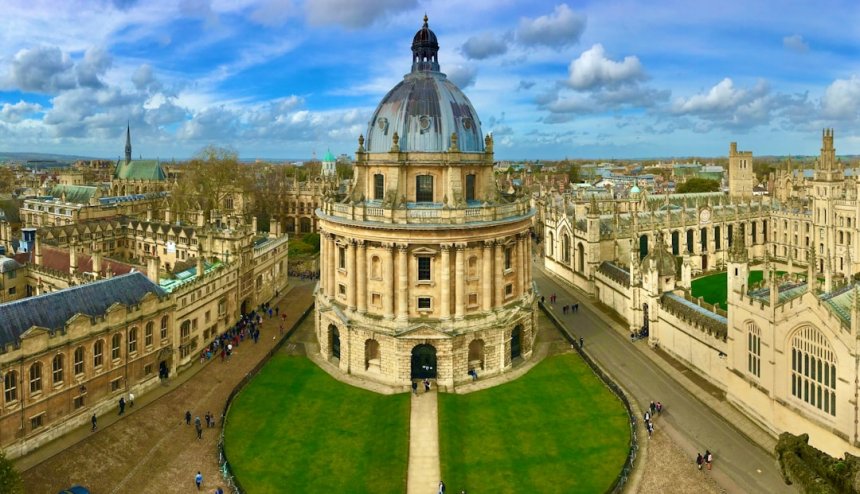 Bâtiments emblématiques de l'université d'Oxford